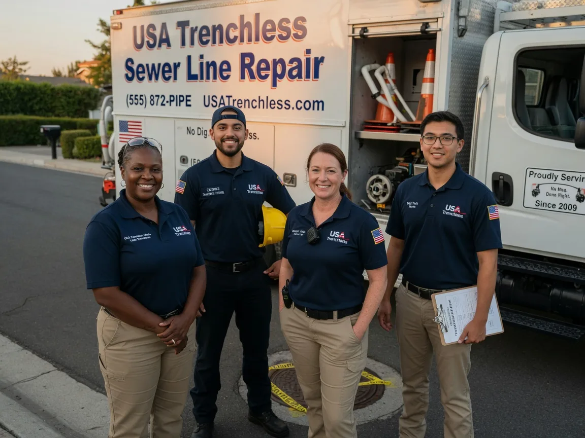 Sewer Line Repair company in Kasbeer, IL